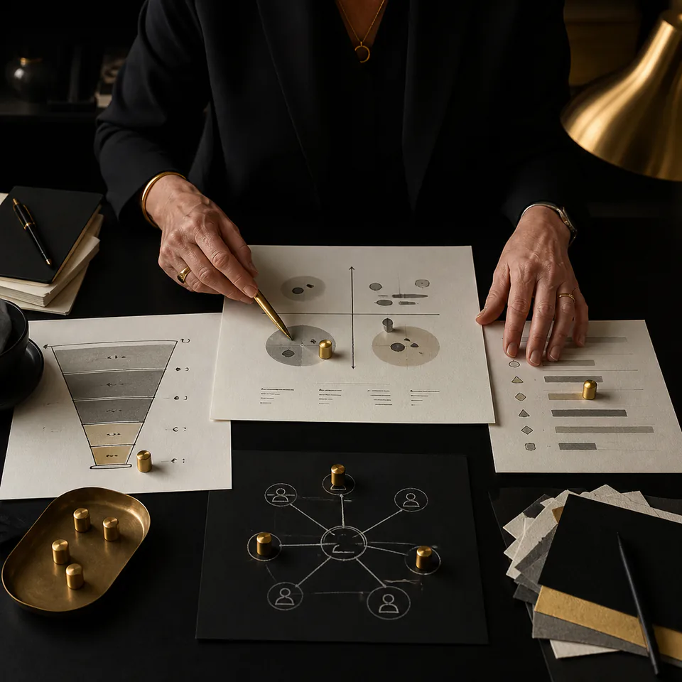 Fractional CMO aligning market positioning, demand, channels, and measurement decisions
